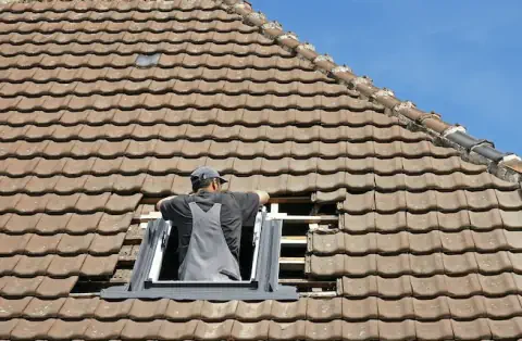 Pose de velux - Luzy